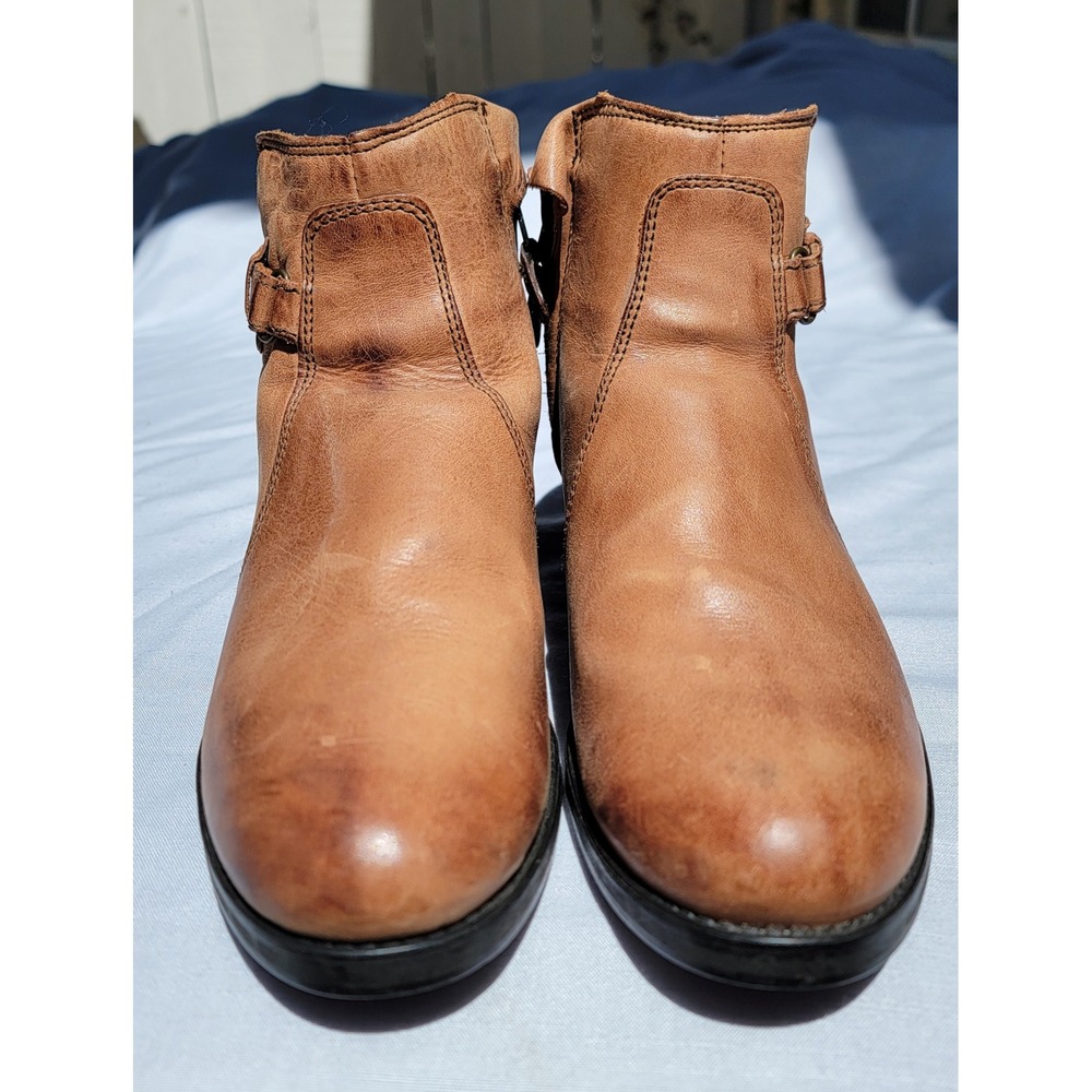 Alpinestars Stella Kerry WP Tan Brown Leather Waterproof Motorcycle Boots 8.5 40